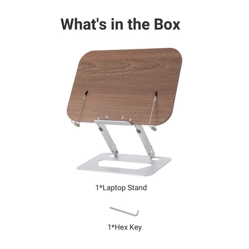 Portable Laptop Stand, Tablet and Book Holder for Desk